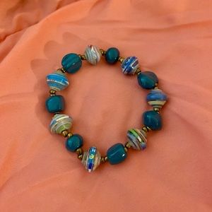 Trades of Hope turquoise bracelet